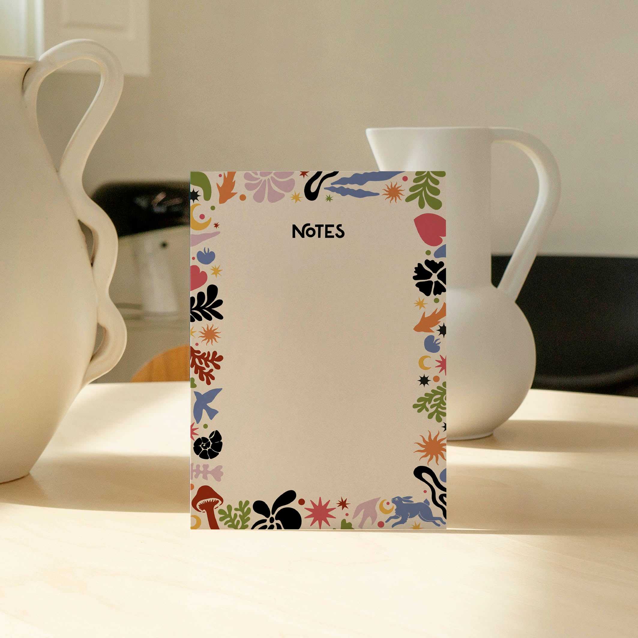 Notepad & To-Do List | Matisse Inspired | Tear Off Notepad | Productivity Pad | A5 Portrait Notepad-4